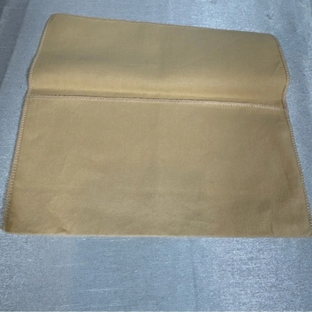 Louis Vuitton Vintage Tan Felt‎ Dust Bag Pouch for Wallets and Accessories